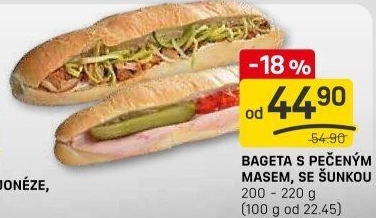 Obložená bageta