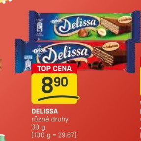 Oplatky celomáčené Delissa Orion