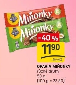 Oplatky Miňonky Opavia