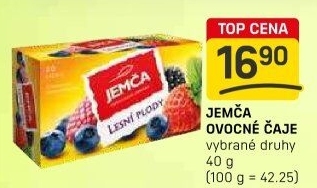 Ovocný čaj Jemča