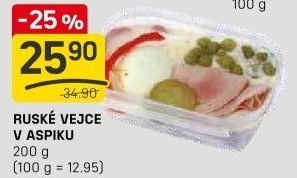 Ruské vejce v aspiku