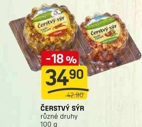 Sýr čerstvý v koření Kromilk