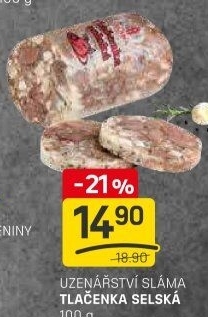 Tlačenka selská Sláma