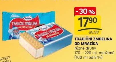 Tradiční zmrzlina od Mrazíka Prima