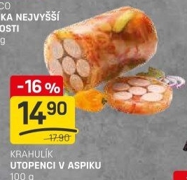 Utopenci v aspiku Krahulík