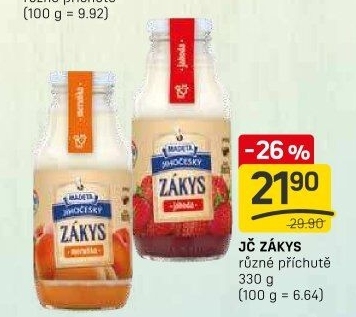 Zákys Jihočeský ochucený Madeta