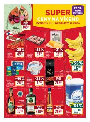 akční leták BILLA 13.11.2024-20.11.2024