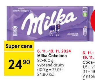 Čokoláda Milka