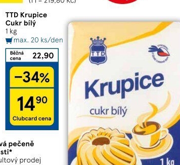 Cukr krupice TTD