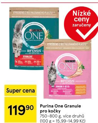 Granule pro kočky One Purina