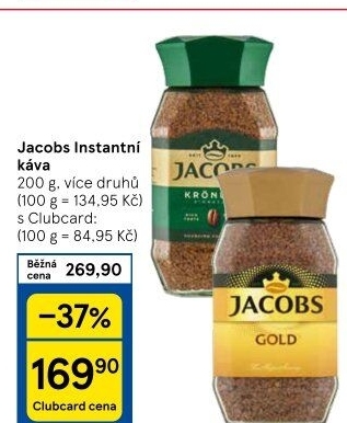 Instantní kávy Jacobs