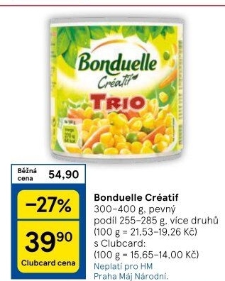 Konzervy Créatif Bonduelle