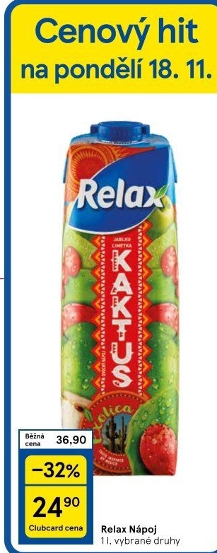 Nápoj ovocný Relax