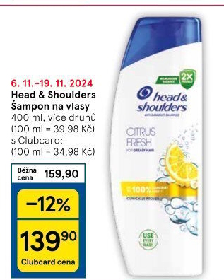 Šampon proti lupům Head&amp