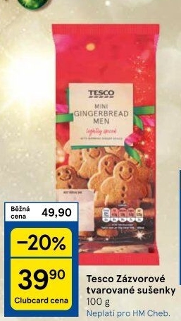 Sušenky Tesco