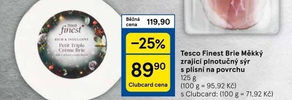 Sýr Brie Tesco Finest