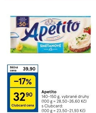 Sýr tavený Apetito