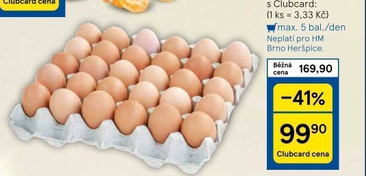 Vejce S Tesco