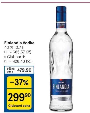 Vodka Finlandia