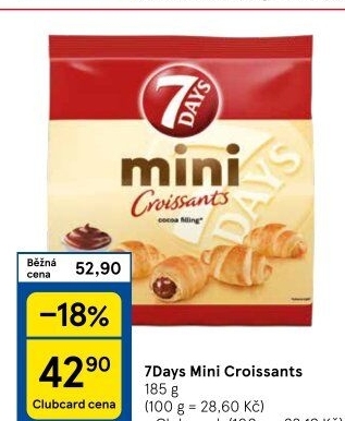 Croissant mini 7 Days
