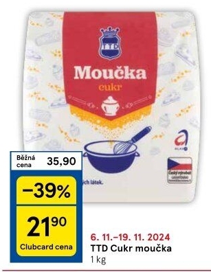 Cukr moučka TTD