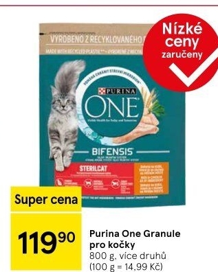Granule pro kočky One Purina