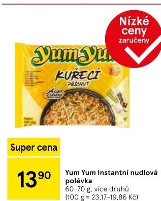 Instantní polévka YumYum