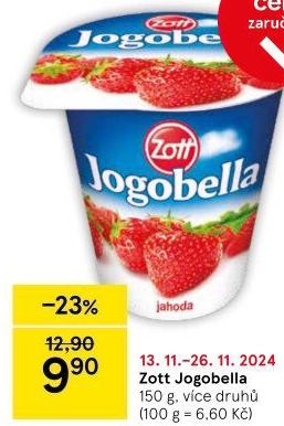 Jogurt Jogobella Zott