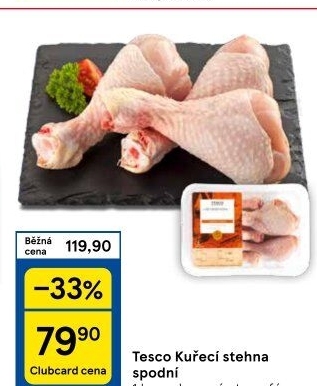 Kuřecí stehna Tesco