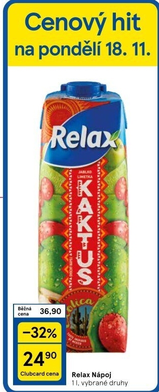 Nápoj ovocný Relax