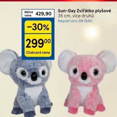 Plyšové zvířátko Sun-Day
