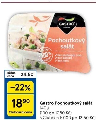 Salát pochoutkový Gastro