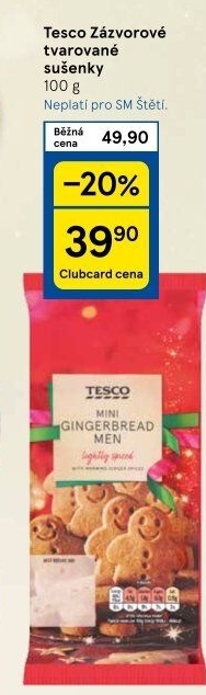 Sušenky Tesco
