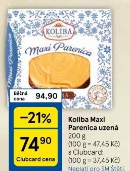 Sýr Parenica Koliba Bystřice pod Hostýnem