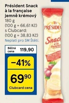 Sýr Snack Président