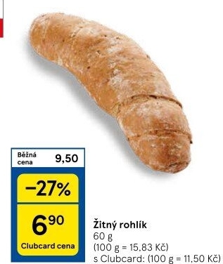 Žitný rohlík