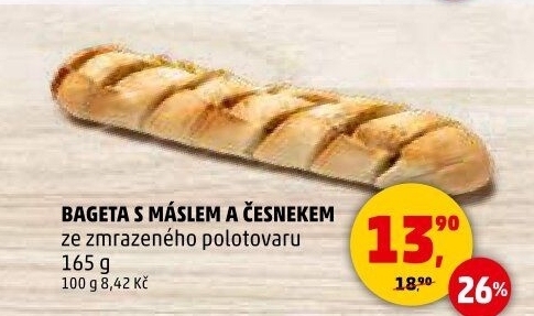 Bageta česneková
