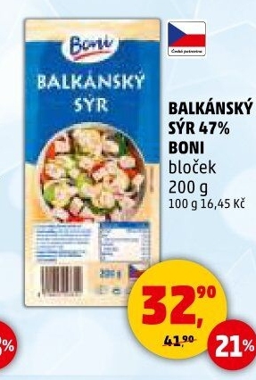 Balkánský sýr Boni