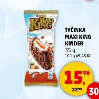 Dezert Maxi King Kinder