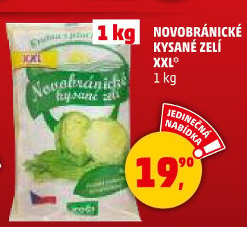 Novobránické kysané zelí Zoši Agro