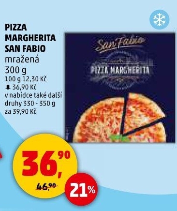 Pizza mražená San Fabio
