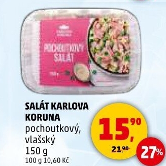 Salát pochoutkový Karlova Koruna