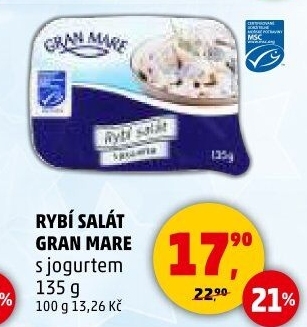Salát rybí s jogurtem Gran Mare