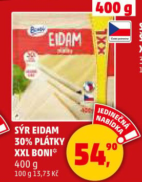 Sýr Eidam 30% Boni