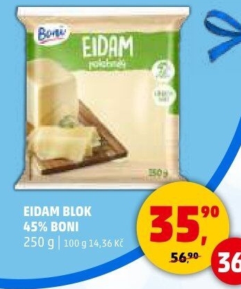 Sýr Eidam 45% Boni