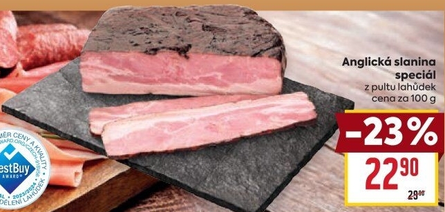 Anglická slanina speciál