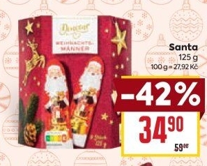 Čokoládový Santa Douceur