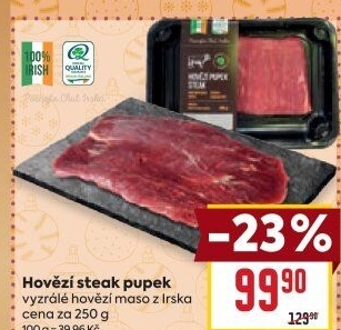 Hovězí pupek flank steak