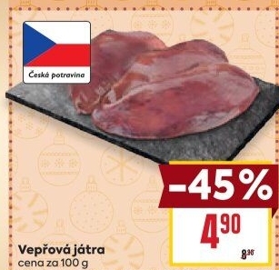 Játra vepřová