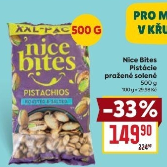 Pistácie pražené Nice Bites